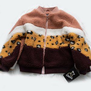 NWT 4T Art Class Animal Print Jacket